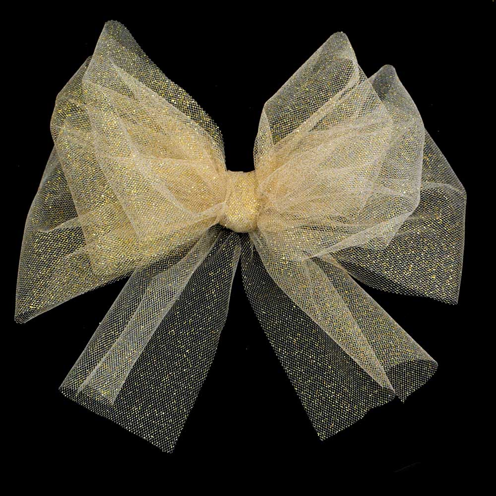 6" SPARKLE TULLE RIBBON
