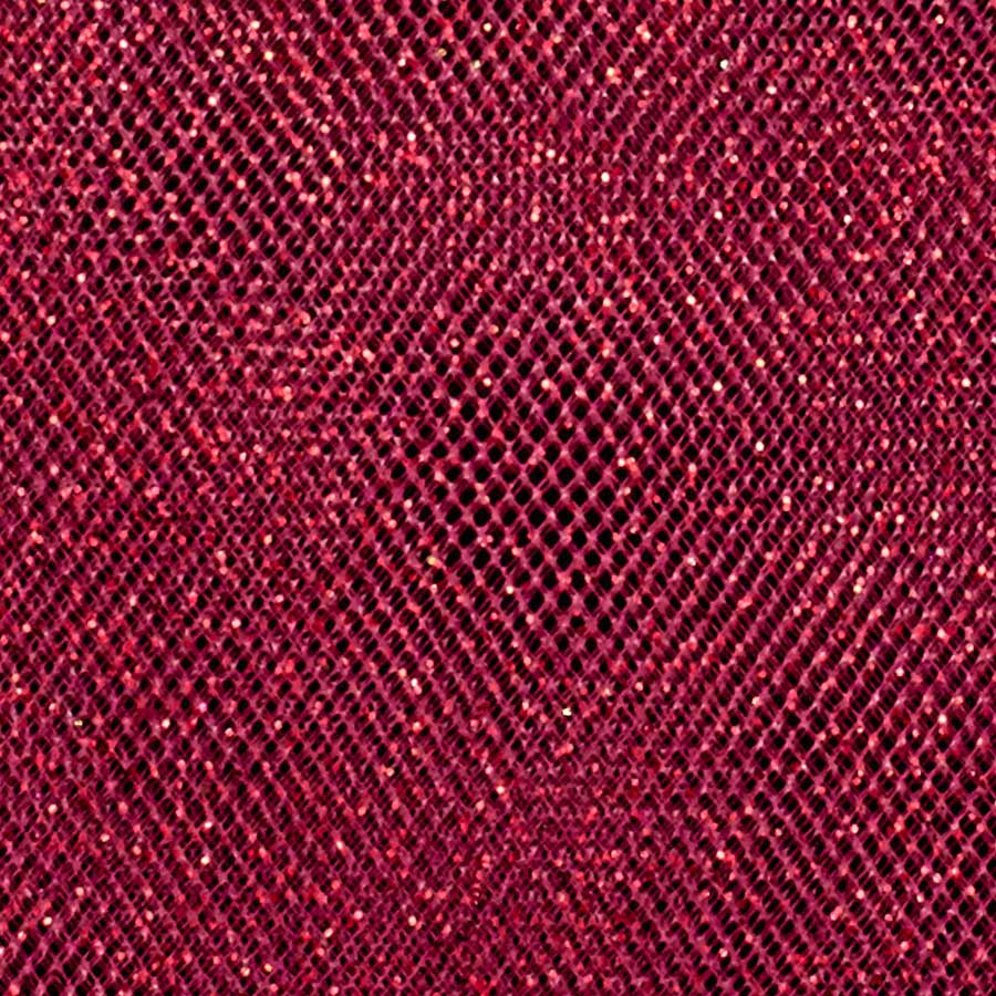 6" SPARKLE TULLE,BURGUNDY