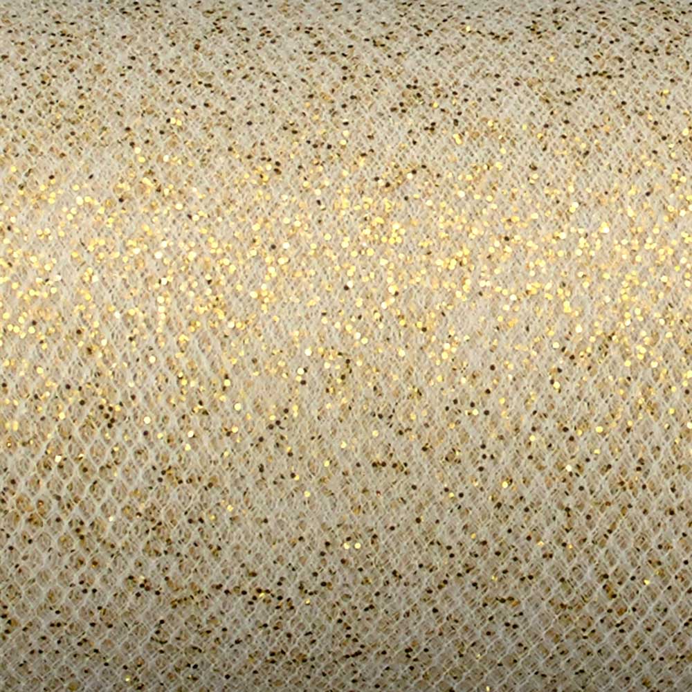 6" SPARKLE TULLE,CHAMPAGNE