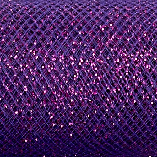 6" SPARKLE TULLE,PURPLE
