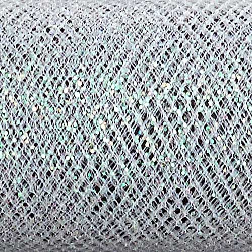 6" SPARKLE TULLE,WHITE