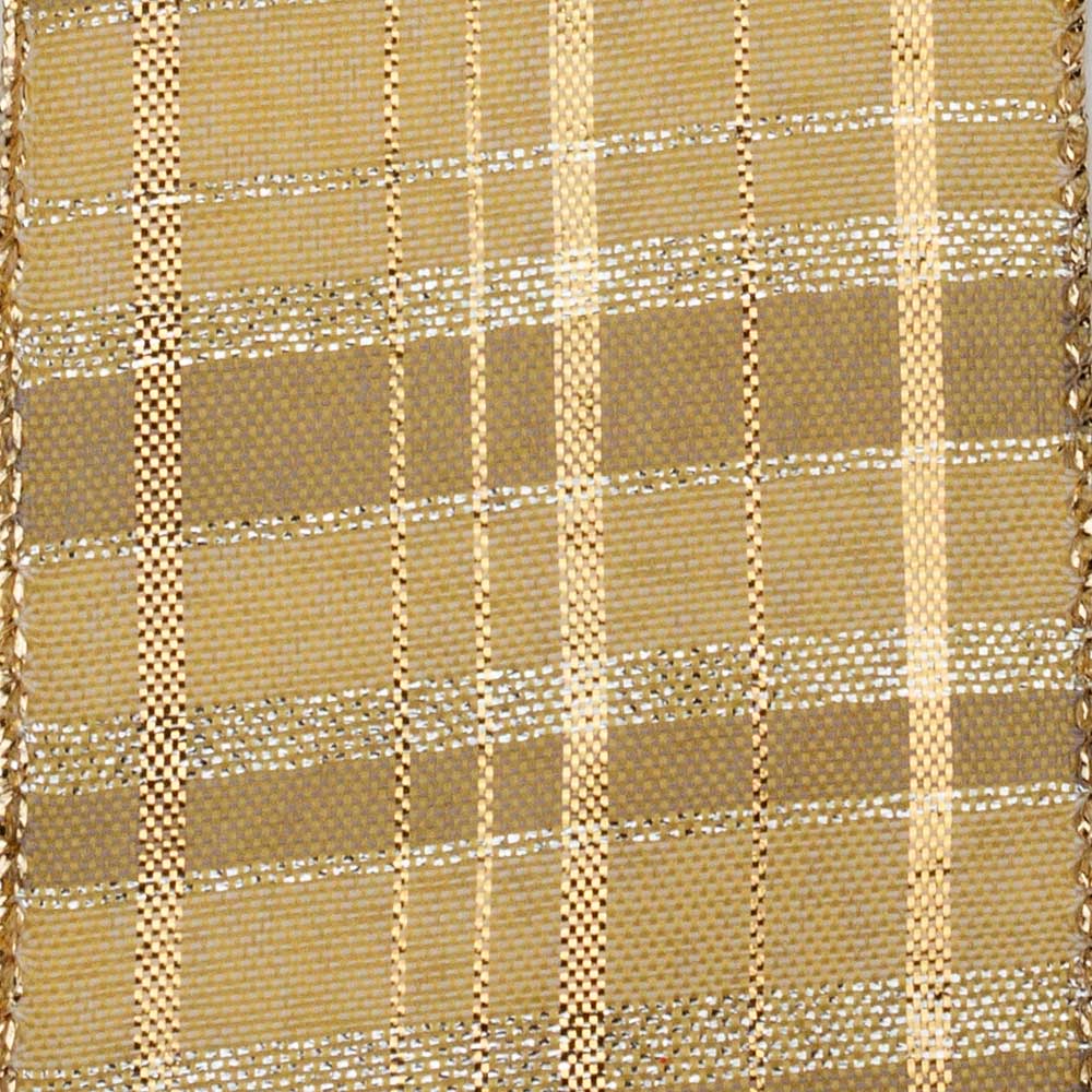 2 1/2" WIRED WINTER PLAID,CHAM OL