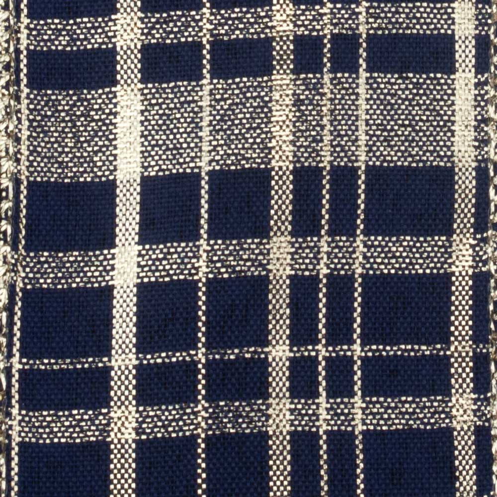2 1/2" WIRED WINTER PLAID,NAVY LD