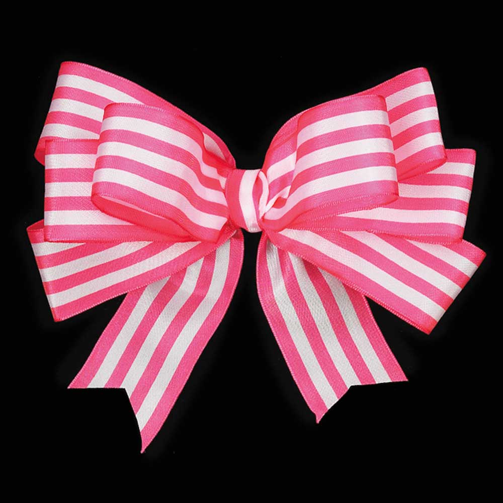 1 3/8" WIRED TUTTI FRUTTI STRIPE      RIBBON