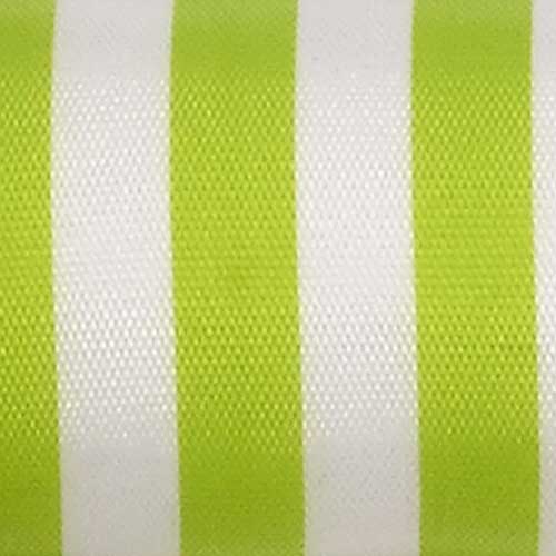 1 3/8" WIRED TUTTI FRUTTI STRIPE,     LIME