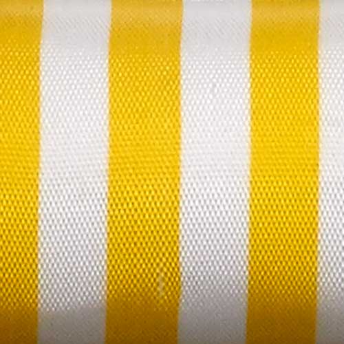 1 3/8" WIRED TUTTI FRUTTI STRIPE,     YELLOW