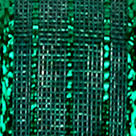 3/8" PETITE SHIMMER, EMERALD