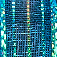 3/8" PETITE SHIMMER, ICE BLUE