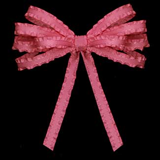 #2 DOUBLE RUFFLE RIBBON