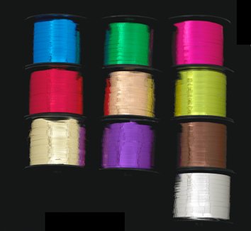 METALLIC CRIMPED CURLING RIBBON