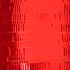 METALLIC CRIMPED CURLING RIBBON, RED