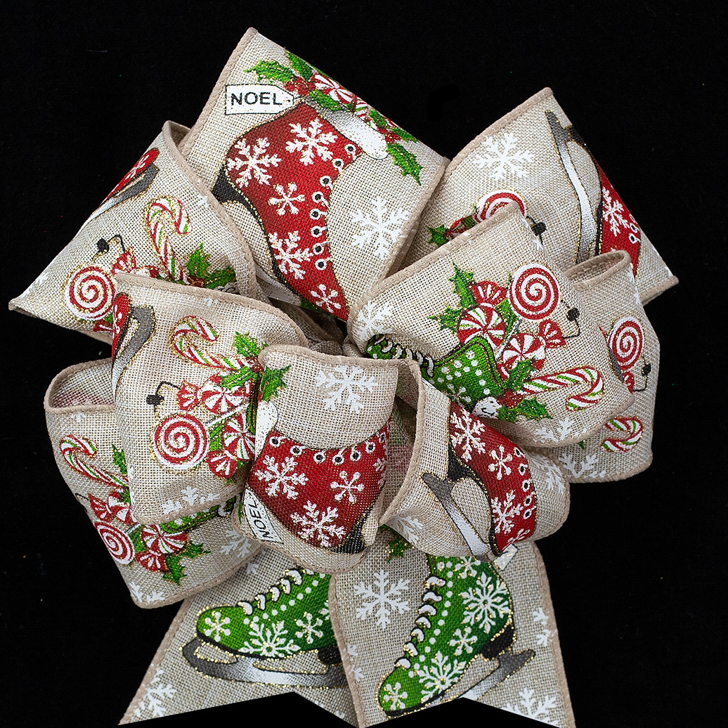 2 1/2" WIRED COUNTRY GLITZ RIBBON