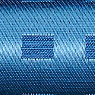 2 1/2" WIRED SOPHISTICATE,SLATE BLUE
