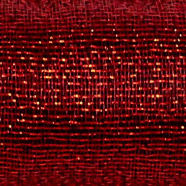 2 1/2" WIRED SHEER FROST,RED