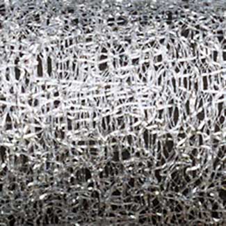 1 3/8" METALLIC LACE,SILVER