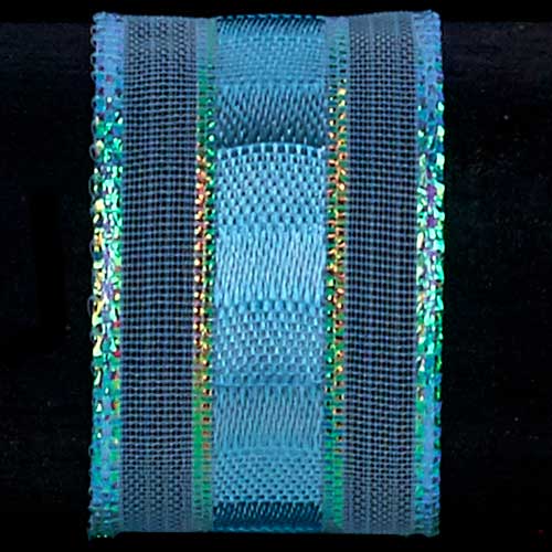 9/16" SHEER ELEGANCE,AQUA