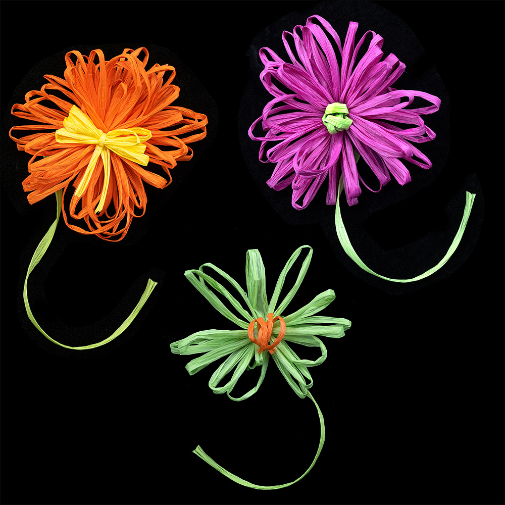 SYNTHETIC RAYON RAFFIA RIBBON