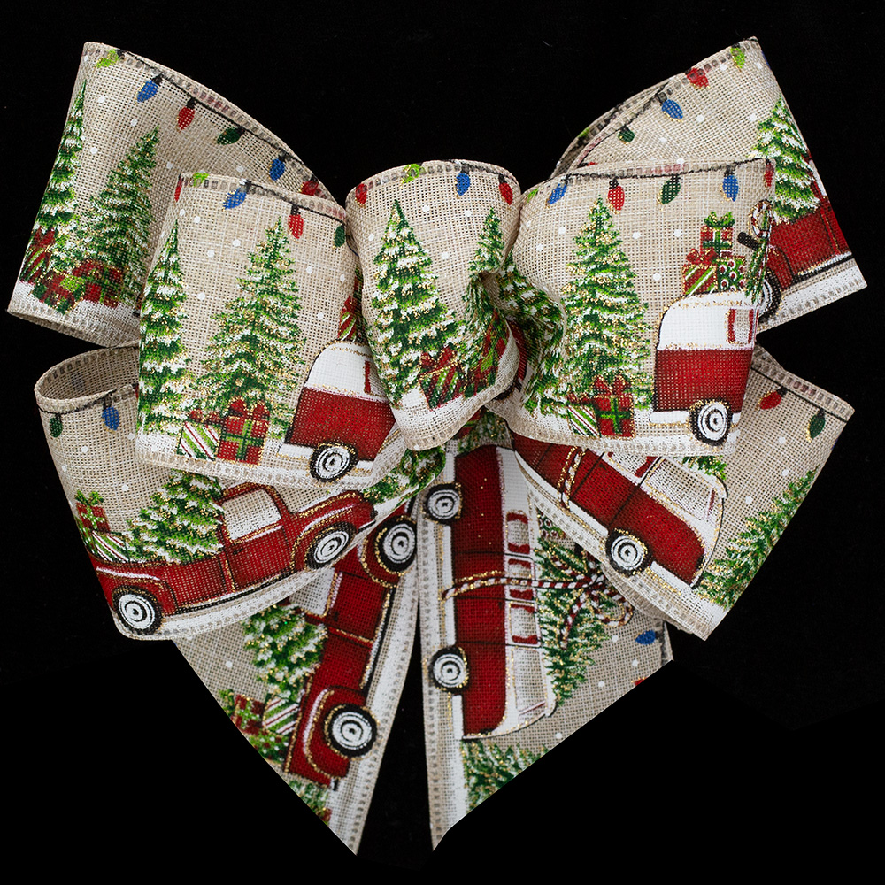 2 1/2" WIRED WOODLANDS RIBBON