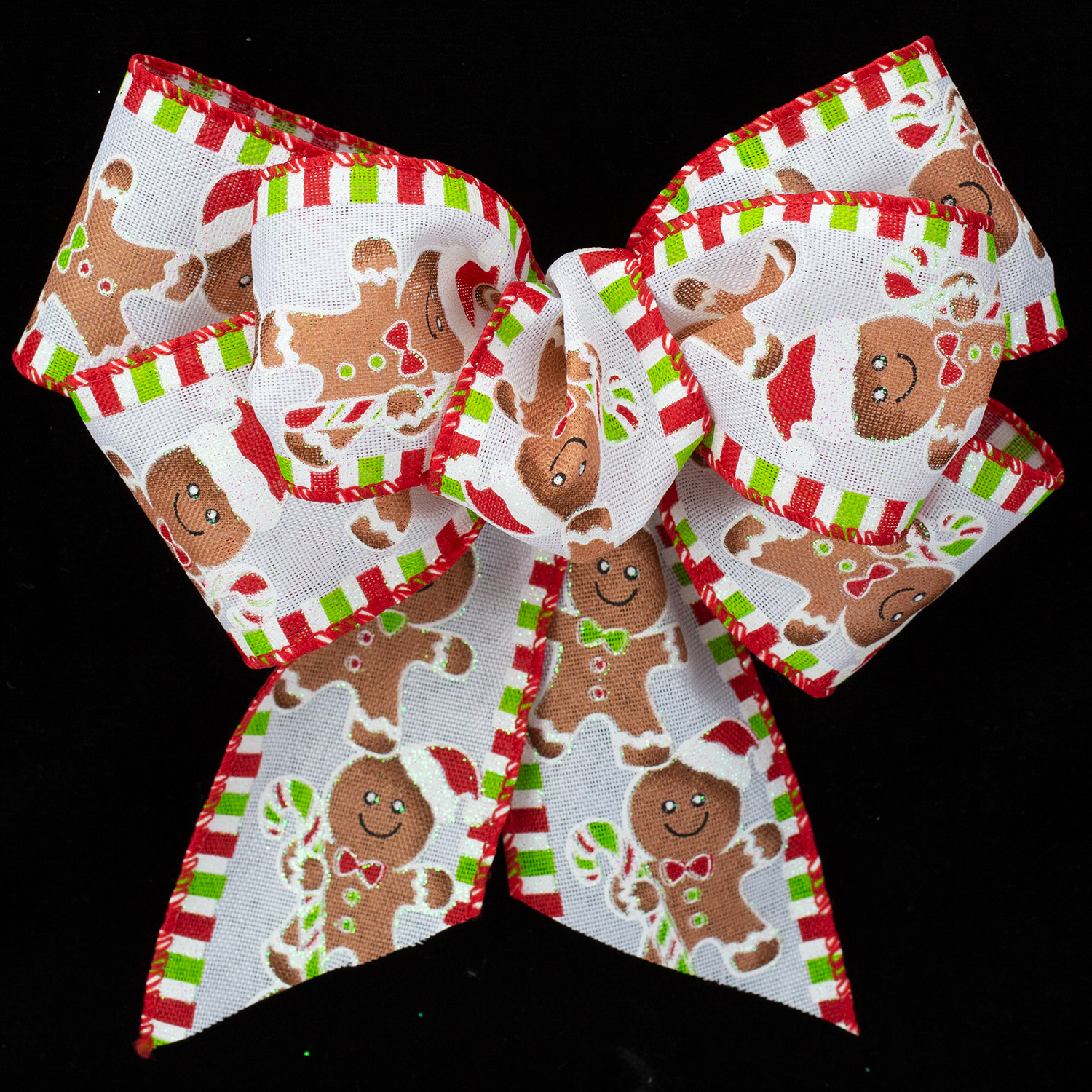 2 1/2" WIRED JOYUS HOLIDAYS RIBBON