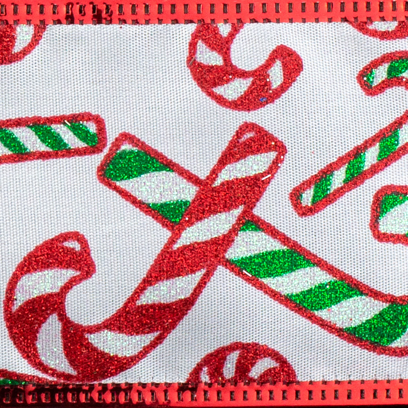 2 1/2" WIRED JOYUS HOLIDAYS,C CANES