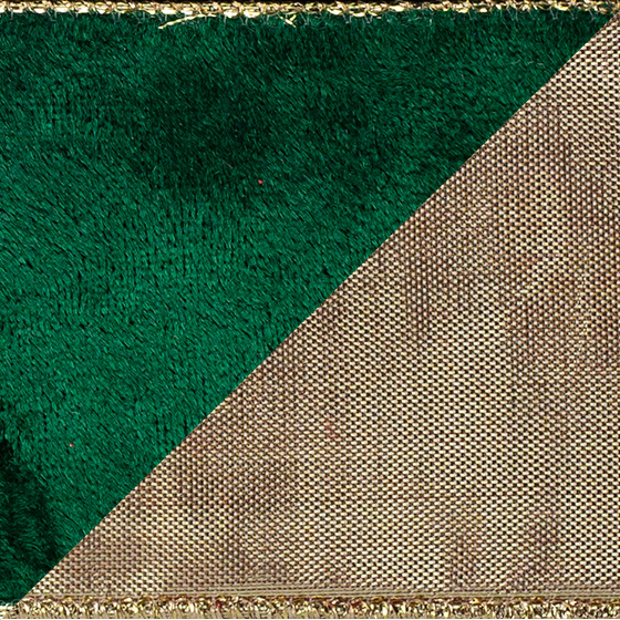 2 1/2" WIREDJEWEL TONE VELVET,HUNTE