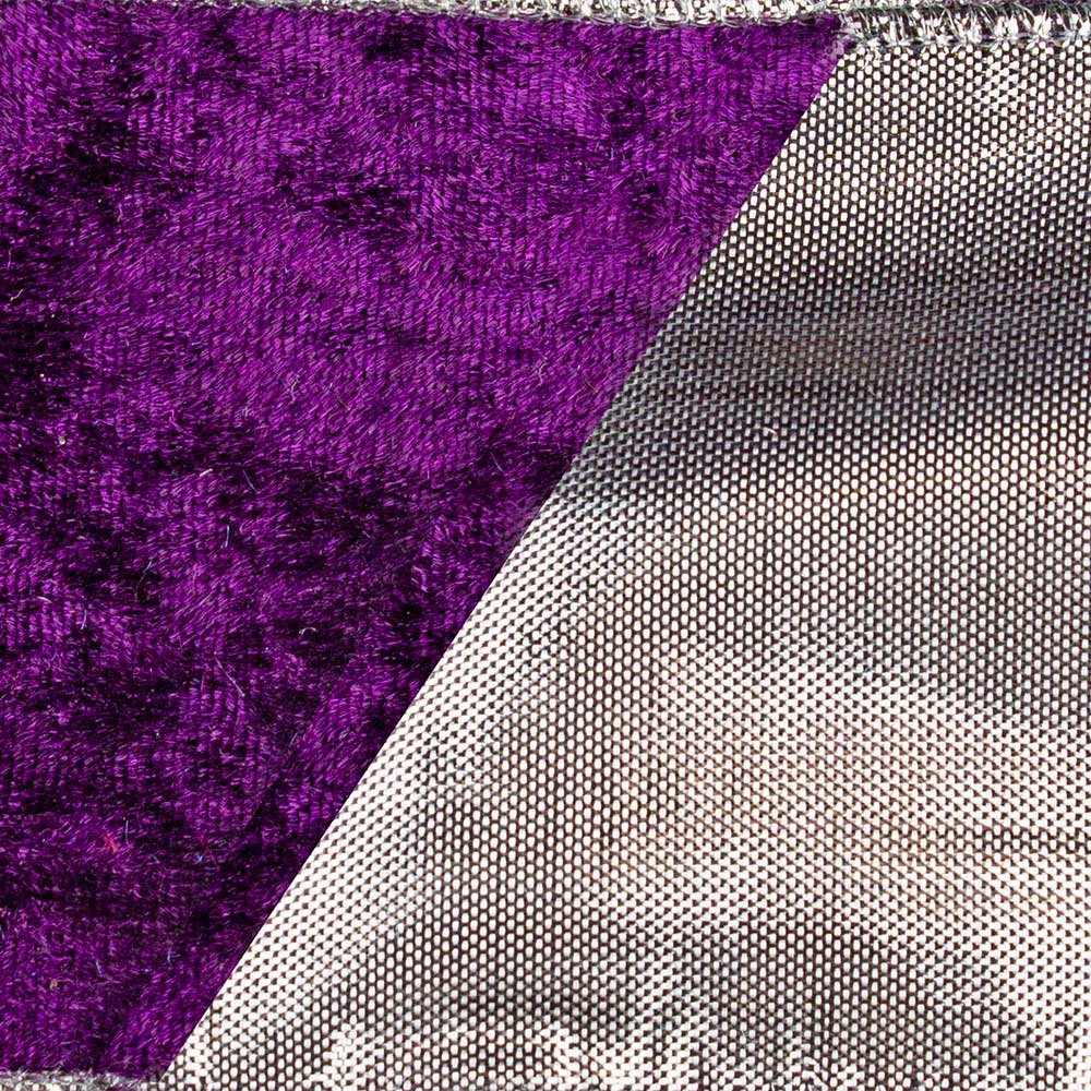 2 1/2" WIREDJEWEL TONE VELVET,PURPL