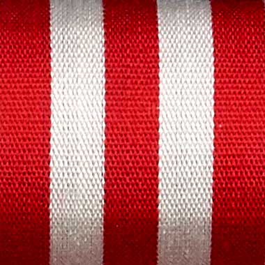 2 1/2" VINTAGE STRIPE,RED