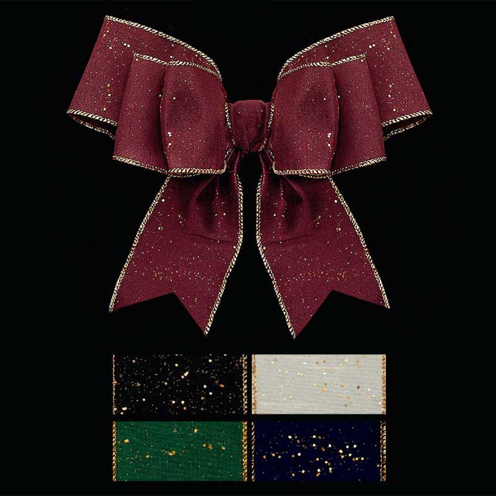 2 1/2" WIRED JORA RIBBON
