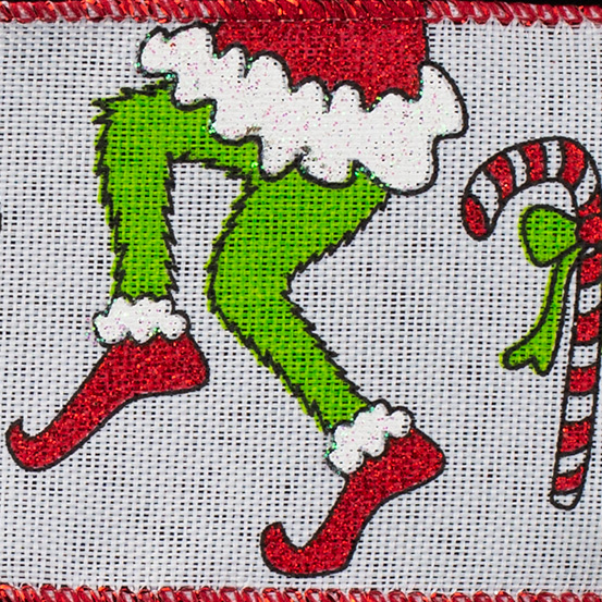 2 1/2" WIRED GRINCHY XMAS,GRINCH