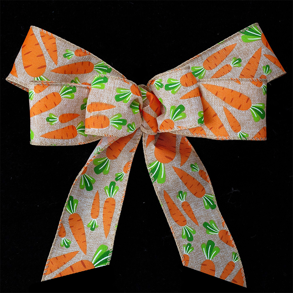 2 1/2" WIRED SPRINGTIME RIBBON