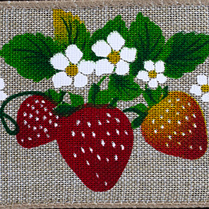 2 1/2" WIRED SPRINGTIME,STRAWBERRY