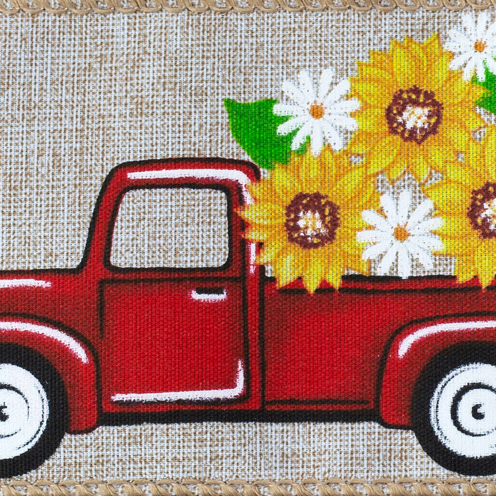2 1/2" WIRED SPRING,SUNFLOWER TRUCK