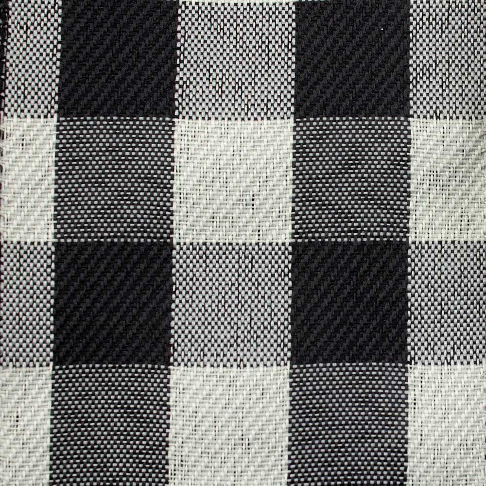 2 1/2" WIRED BUFFALO PLAID,BLK/IV