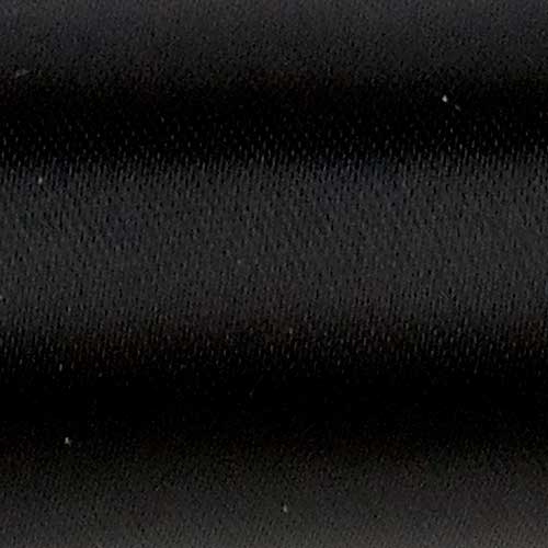 1/4" DBL FACE SATIN,BLAC