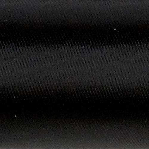 9/16" DOUBLE FACED SATIN, BLACK