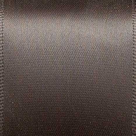 1 3/8" DBL FACED SATIN,PORTOBELLO
