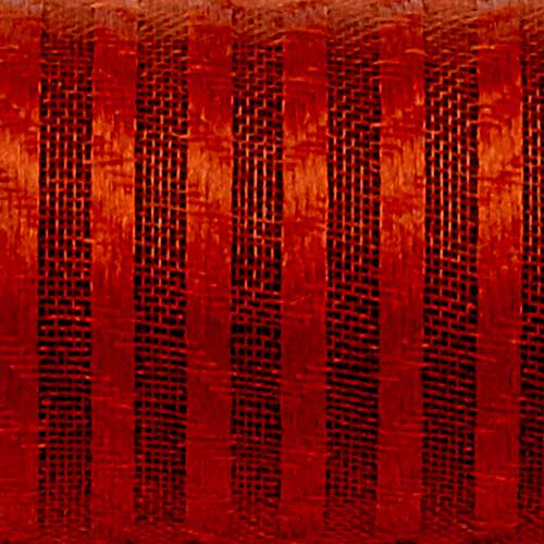1 3/8" WIRED SHEER STRIPES,RUST