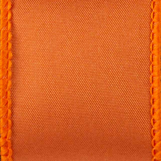1 3/8" WIRED TAFFETA,ORANGE