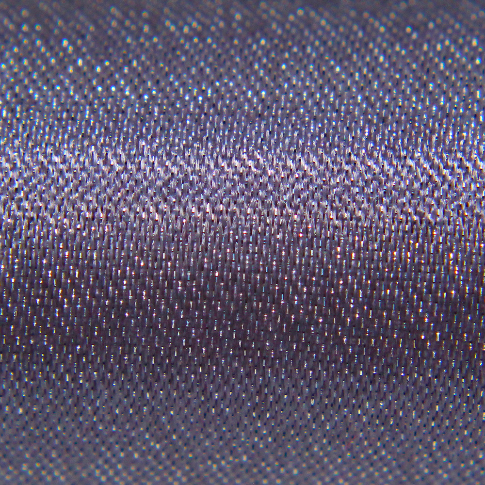 1 3/8" PURL DBL FACE SATIN,CHARCO