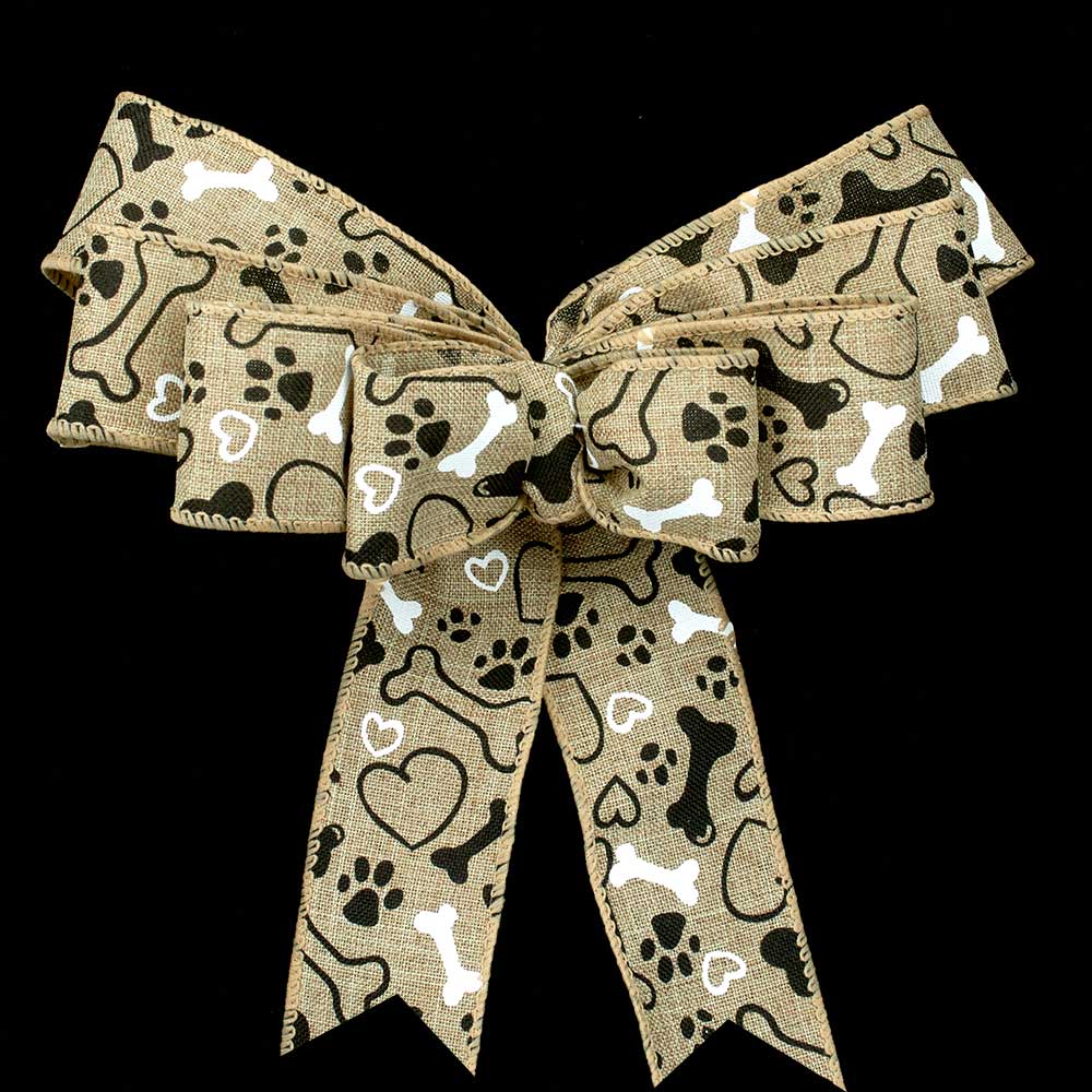 1 3/8" WIRED DOG DAYS RIBBON