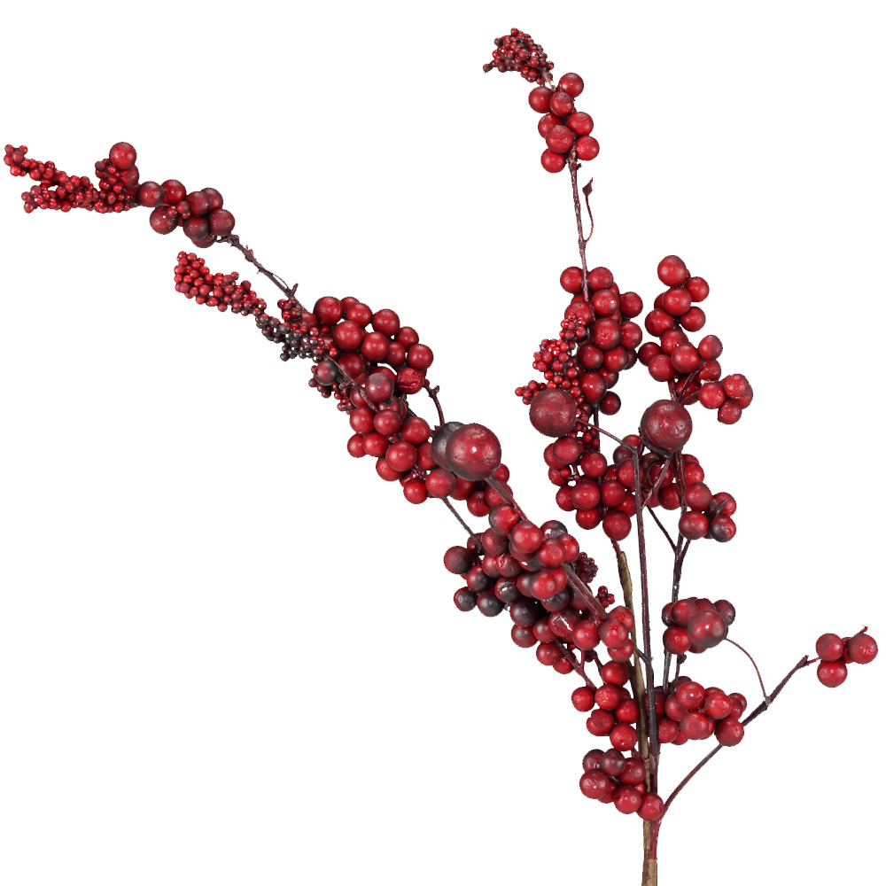 18" DEW BERRY SP,CRANBERRY