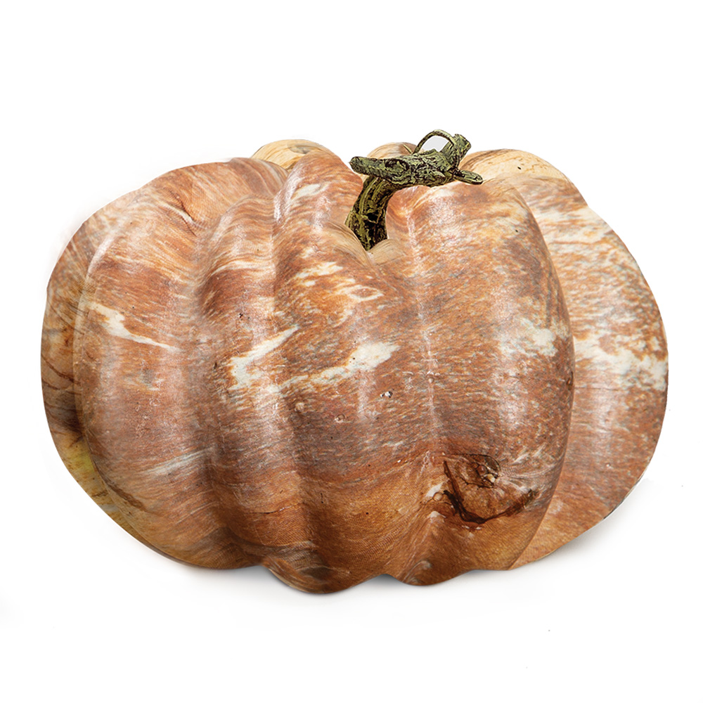 5.5" MARBLE LOOK PUMPKIN