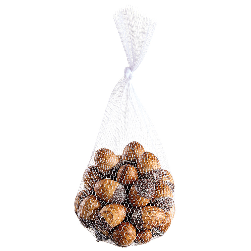 1.75" MARBLED ACORNS IN BAG
